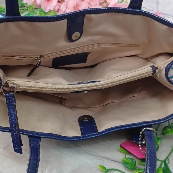 Coach Ikat Signature Vintage Carry All C1380-F24453 - Picture 14 of 15